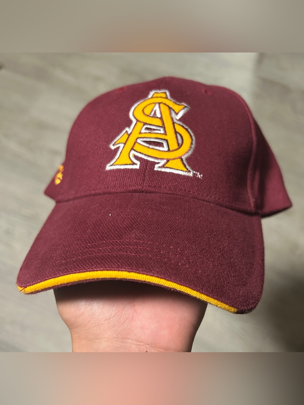 Arizona State University Sun Devils Hockey Team Baseball Cap